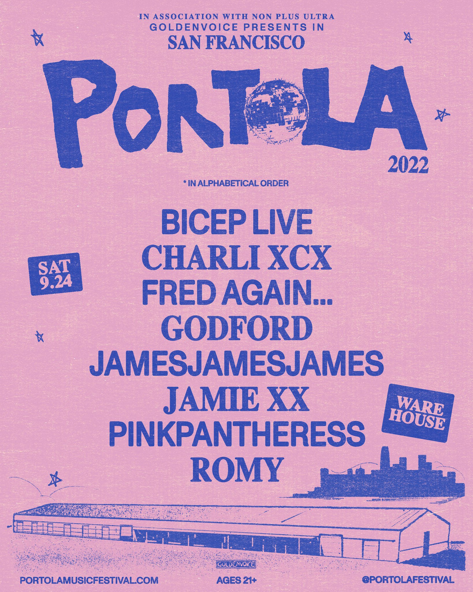 Portola Festival on Twitter "WAREHOUSE 🌐 It’s exactly what it sounds