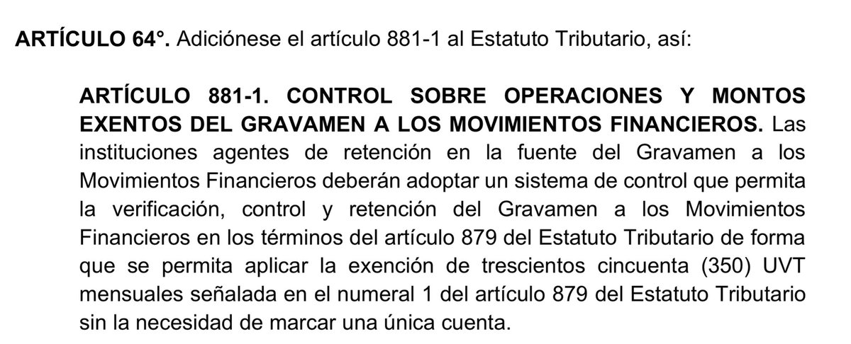 Se acaba el 4 x 1.000 para quienes hagan movimientos menores a $13,3 millones al mes. 

Ya existe una exención para una sola cuenta bancaria marcada. En adelante, los bancos deberán consolidar información entre ellos para que la exención aplique sin necesidad de marcar la cuenta.