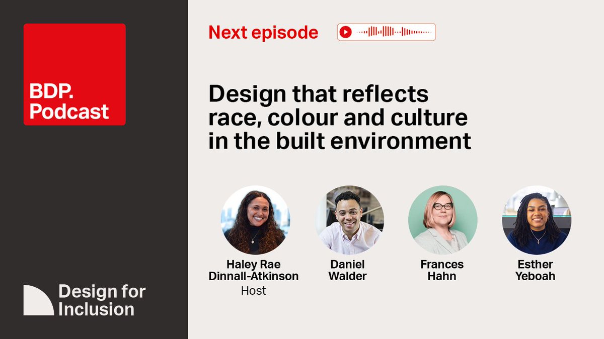 hmn_space's tweet image. In the second episode of @bdp_com #DesignforInclusion podcast, Haley Rae Dinnall-Atkinson, Intermediate #Accessibility Specialist is joined by experts from BDP &amp;amp; @BDPQuadrangle to ask how we can challenge default norms &amp;amp; champion #inclusive spaces for all: ow.ly/pFhv50Kczsk