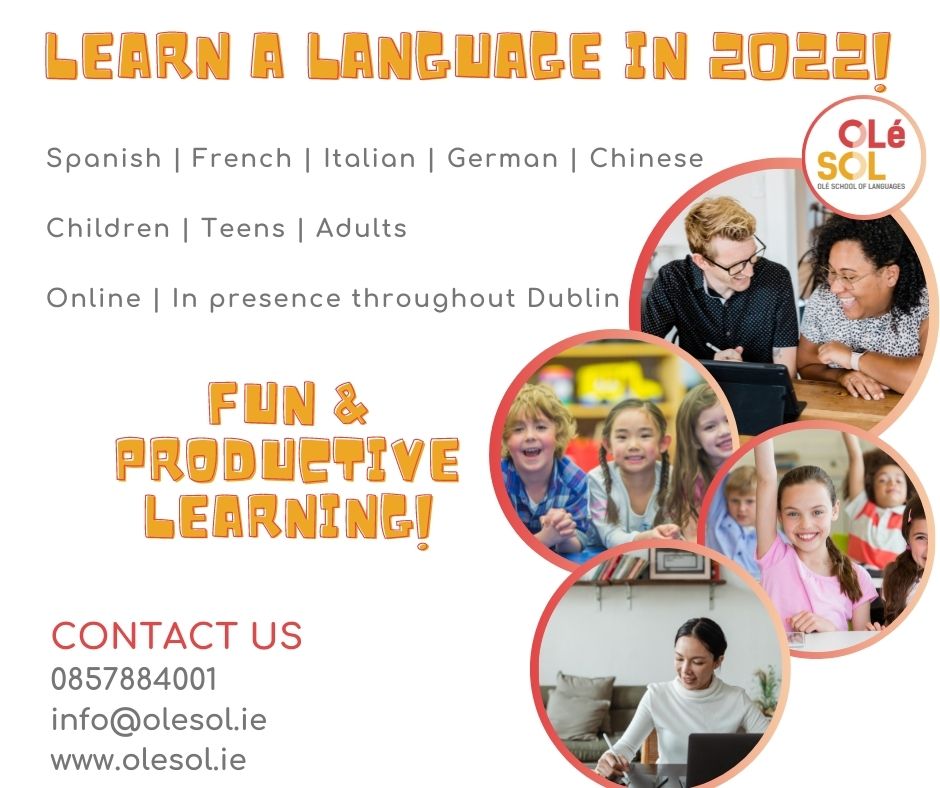 OLESOL_DUBLIN's tweet photo. Adult Language Courses - Early Bird Offer Ending on Friday!! Wait No More, Invest In Yourself &amp; Book Your Language Course Today!! - https://t.co/ByredHsfR4 https://t.co/PmGfl5sy9b