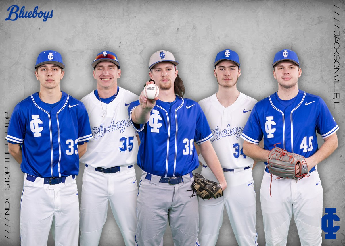 The Illinois College pitching staff set the school record for strikeouts in a season this past year with 273. AND the 5 guys who logged the most innings all return for 2022! #BlueboysBaseball