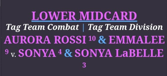 Hello Cleveland!! Next week #COMBAT41 a final stop for #Supremacy and luv, I'm teaming up for the first time with <a href="/BattleshipSonya/">SONYA</a> against <a href="/AuroraBeaut/">Aurora Rossi</a> and <a href="/HexOfJudgment/">𝔼𝕞𝕞𝕒𝕝𝕖𝕖™️🏳️‍🌈🇧🇷💯</a> 

#MondayNightCombat #MondayNightCombatHype #TeamSonya #ValkyrieDivision