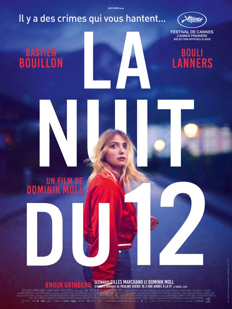 damien_leblanc's tweet photo. Pour sa 4ème semaine en salles, La Nuit du 12 a une nouvelle fois figuré dans le top 10 du box-office hebdomadaire. Avec désormais 296 044 entrées, le film de Dominik Moll devient le film français de Cannes 2022 le plus vu, devant Coupez ! ou Frère et soeur. Félicitations. https://t.co/u82ErW6ybS