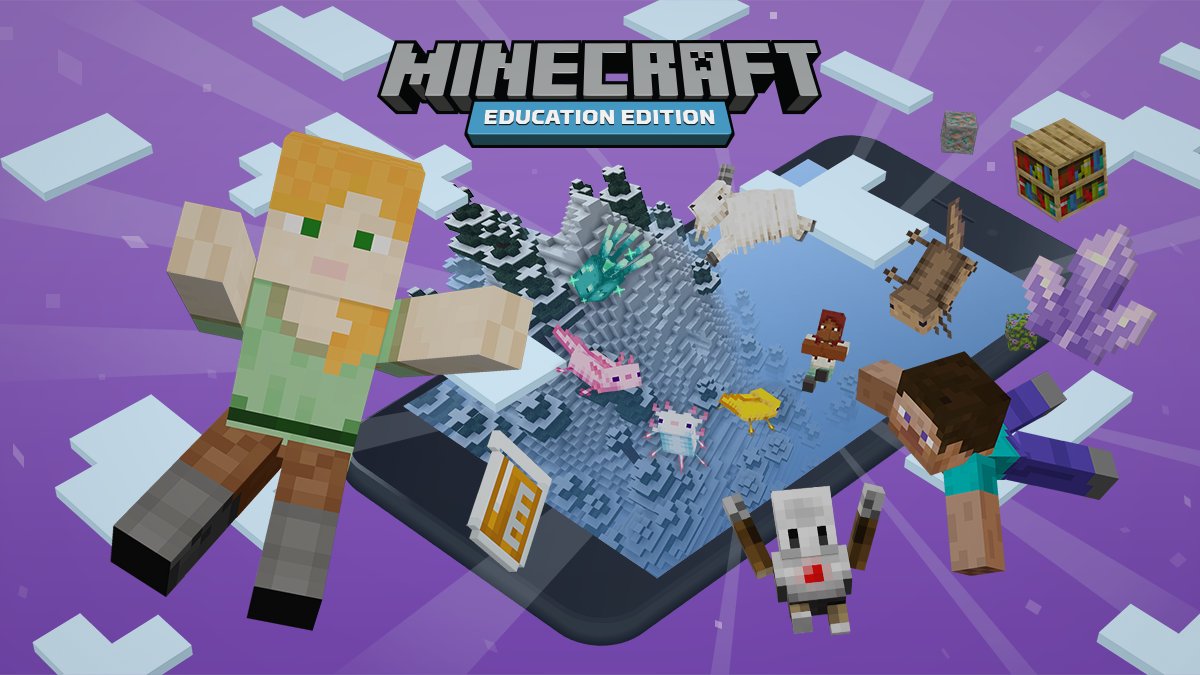 You can now learn on the go! The latest update brings #MinecraftEdu to iPhones and Android phones and tablets, plus improvements to multiplayer and coding in-game for all users. Explore the Mobile Update today!

Learn more and download: aka.ms/mobileupdate