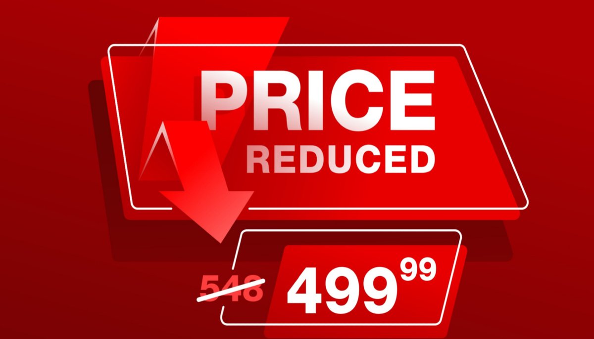 Should Firms display the Sale Price using Larger Font?
Using large font increases effectiveness of both small and large price discounts, by suitably impacting perceptions of discount depth. 
Read more here: doi.org/10.1016/j.jret…
#pricing #display  #fontsize #perceptualsalience