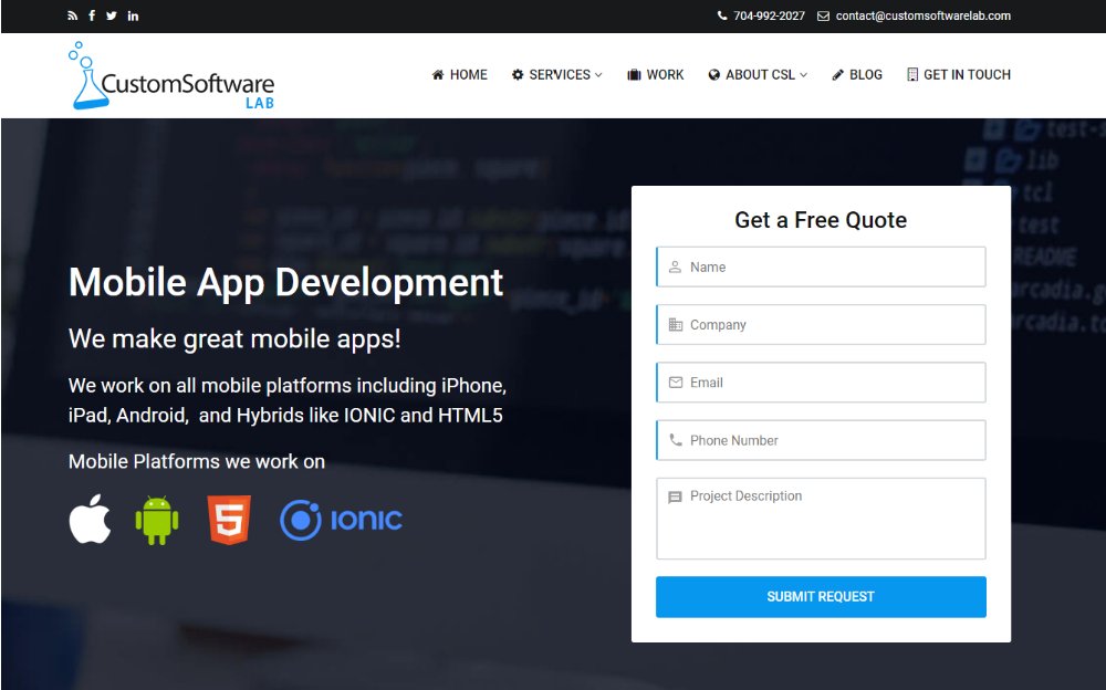 AnnexusS's tweet image. Company contact info is important for 44% of website visitors. You must have a clear phone number and email on every single page of your website. A form to contact is even better!
#mobileappdevelopment #mobileappdevelopmentcompany #CustomSoftwareLab #mobileapp