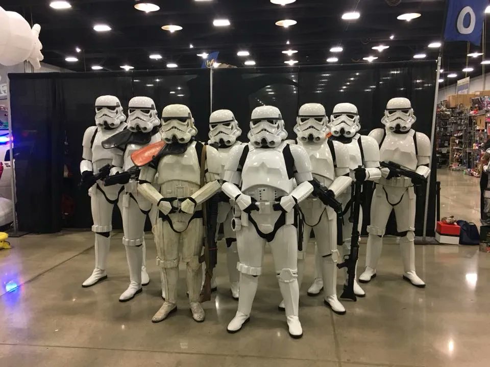 501stLegion's tweet photo. Happy 5th Anniversary to the @OK501st! They have trooped 253+ events, spent 13,153 volunteer hours and raised $109,995.27+ for charities. Amazing work troopers! Website: https://t.co/svpjy18J03
#501st #StarWars #UnitAnniversary #BadGuysDoingGood #BadGirlsDoingGreat https://t.co/zBCJe0pwli