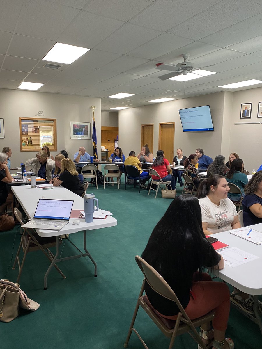 Great day working with Hugoton staff! Lots of great experience and ideas to support students.