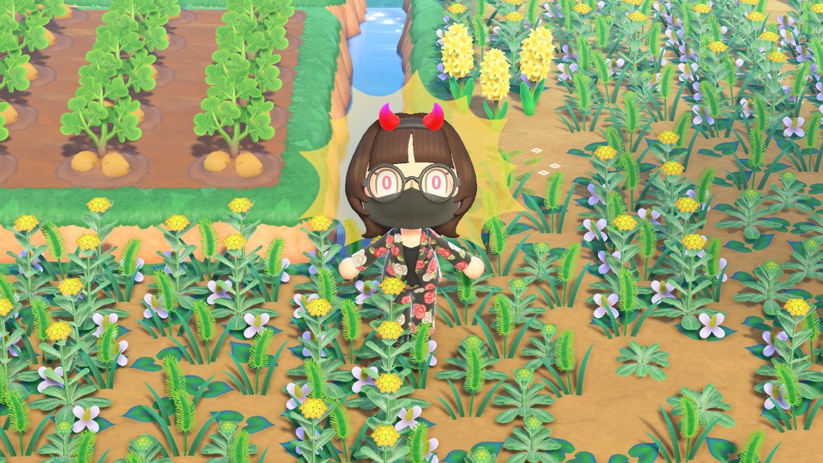 kalinacnh's tweet photo. i came back to this lovely weed field  #AnimalCrossing #ACNH #NintendoSwitch #weeds https://t.co/tiZ4Mb79Fb