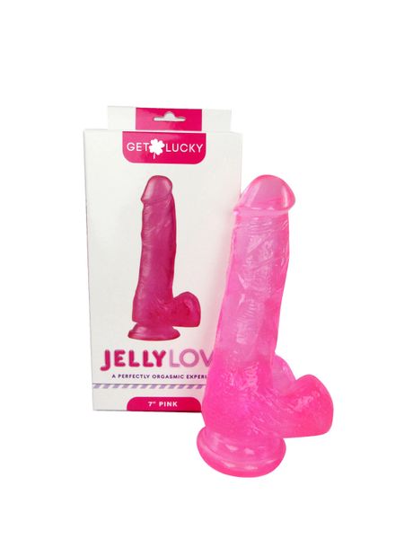 Get Lucky 7 Inch Jelly Love - Pink  &bull; Designed to feel just like the real thing thanks to its realistic<a href="/tag/cock"class="tags"><span>#cock</span></a><a href="/tag/sissy"class="tags"><span>#sissy</span></a><a href="/tag/sextoys"class="tags"><span>#sextoys</span></a><a href="/tag/dildo"class="tags"><span>#dildo</span></a><a href="/tag/feminization"class="tags"><span>#feminization</span></a><a href="/tag/adultstores"class="tags"><span>#adultstores</span></a>
