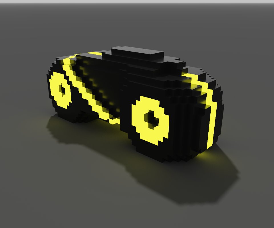 riverreal's tweet image. A first concept bike for my new game!
I plan to follow a voxel design like this, what do you think?
#gamedev #indiedev