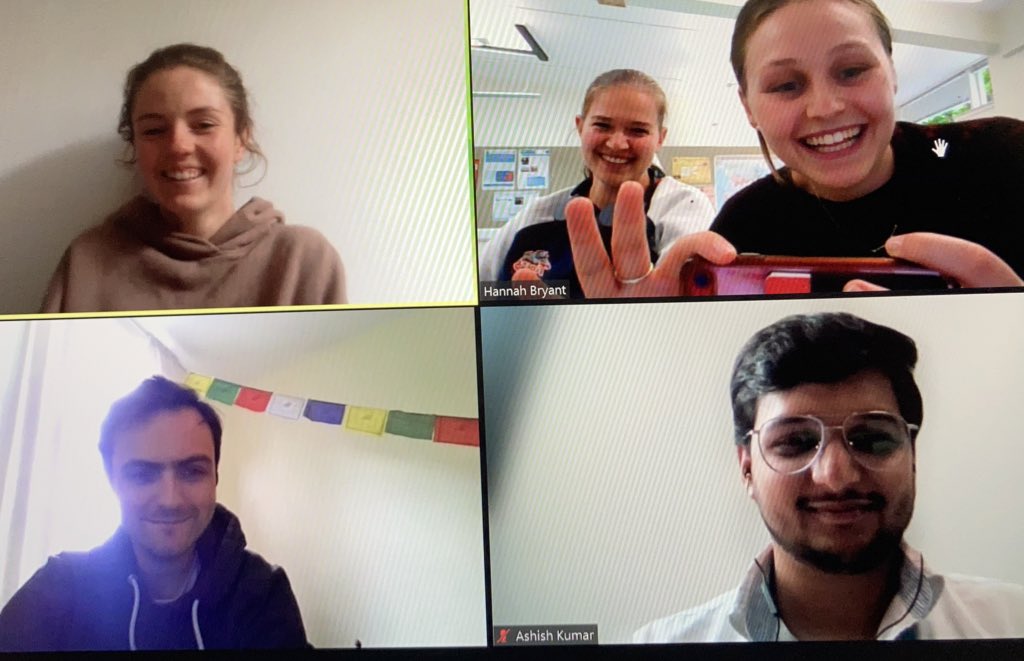 The ECR committee in action! We have been finalising the ECR schedules for the conference over the past few days and are all very excited for next month 🔬🥼🧪