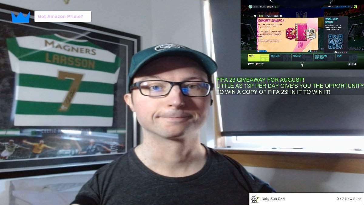Tolando77's tweet photo. Live now
https://t.co/jWXTmFEZTo
Fifa 23 giveaway this month!
Type !Fifa23 in twitch chat for more info
#fifafeet #fifa22 #impossibleisnothing #streamer https://t.co/sMc1INbywH