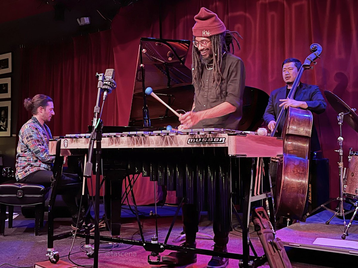 Emmet Cohen Trio, ft Joel Ross, at Birdland 2022 #EmmetCohen #YasushiNakamura #KushAbadey #JoelRoss #Birdland #BirdlandJazz