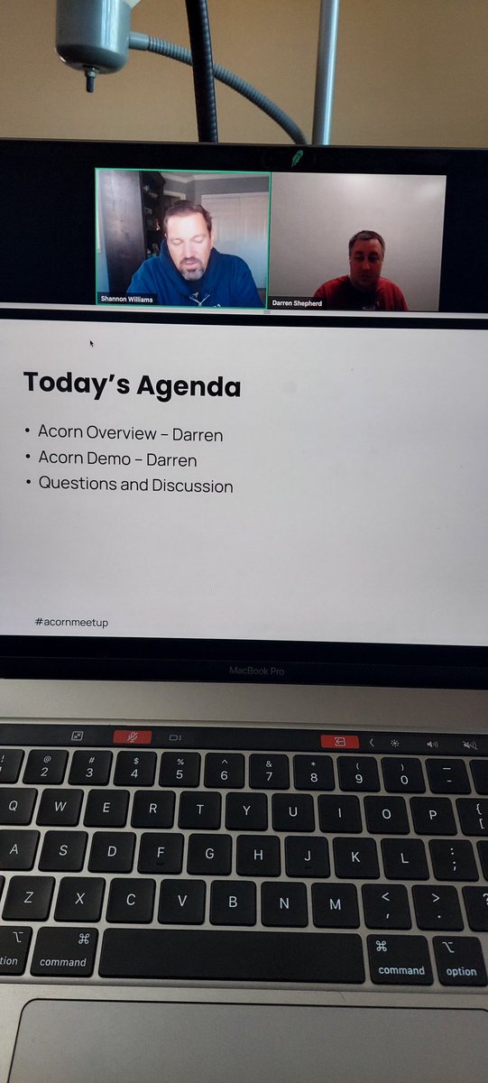 Looking forward to the Acorn meetup hosted by Shannon Williams and Darren Shepherd
#acornmeetup
