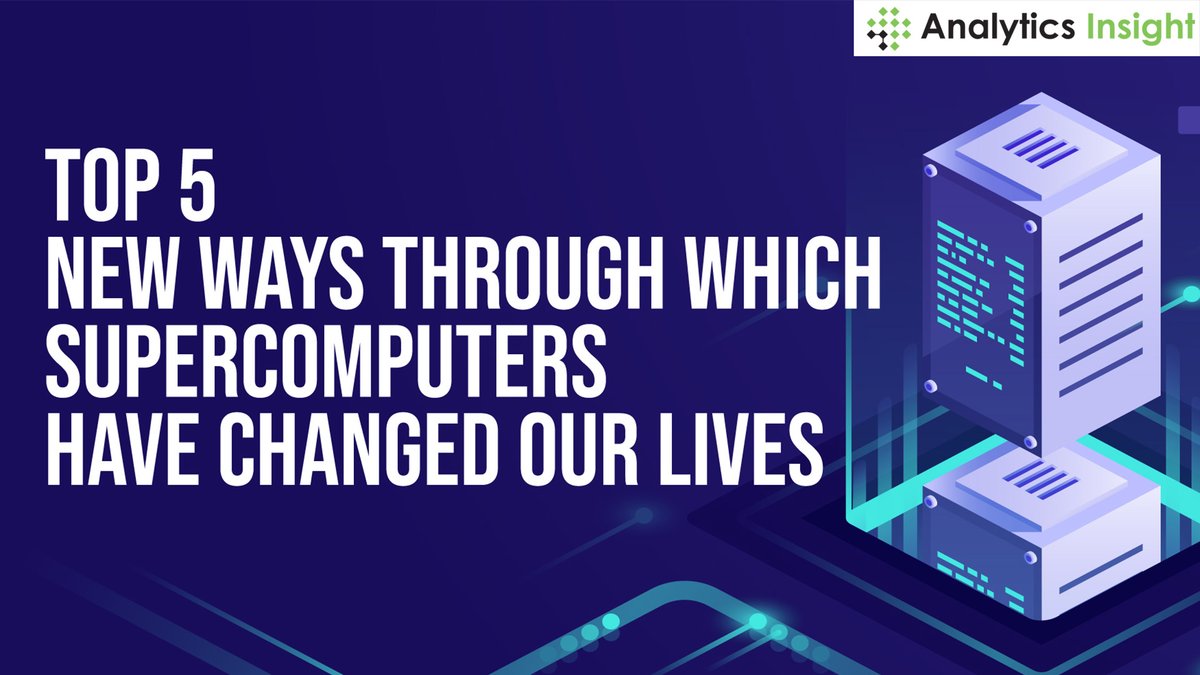 analyticsinme's tweet photo. Top 5 New Ways Through Which Supercomputers have Changed Our Lives
Watch this Video: https://t.co/p3yAUgPy6m
For More Information, Visit: https://t.co/KY16IUZxUU
#ArtificialIntelligence #SuperComputers #FastestComputers #AIComputers #AISuperComputers https://t.co/0JjoNKdAXS