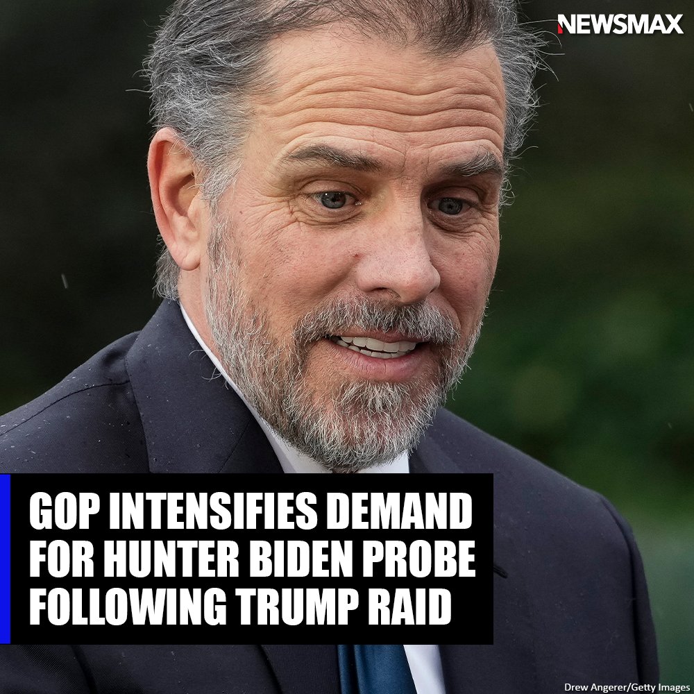 The FBI search of former President Donald Trump's home at Mar-a-Lago has spurred Republicans to magnify their call for an investigation into the business dealings of Hunter Biden. bit.ly/3vTUTqX