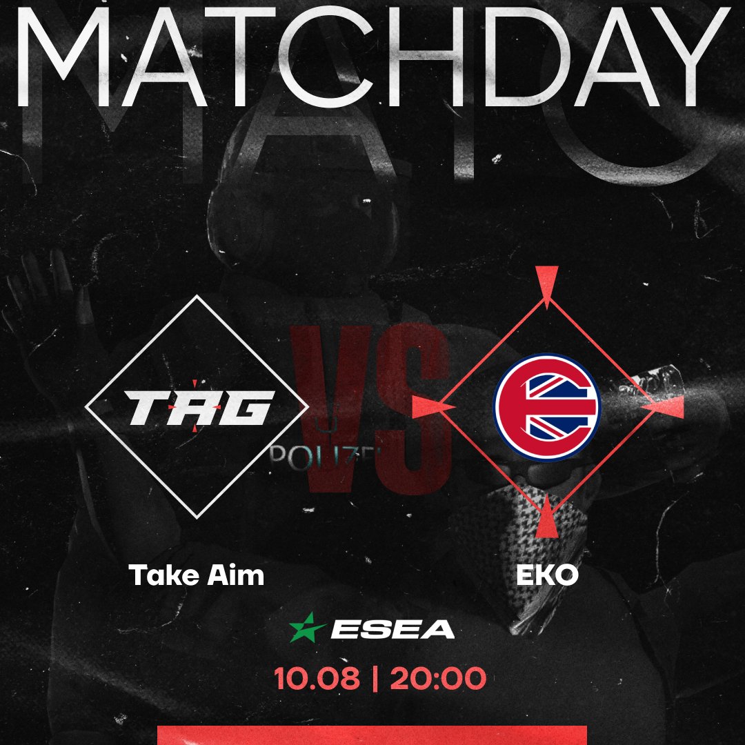 TakeAimGaming's tweet photo. Today we are aiming at EKO esports! gl&amp;hf https://t.co/D7DMBhQExs