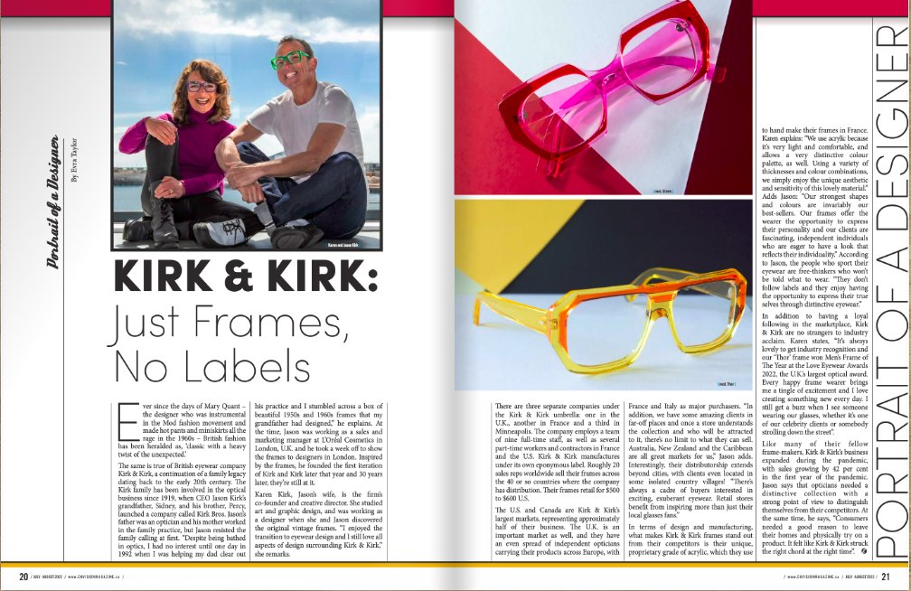 kirkandkirk's tweet photo. Thanks to #EnvisionMagazine @BretonCom for this great interview with Jason and Karen Kirk https://t.co/IncQboOvX8