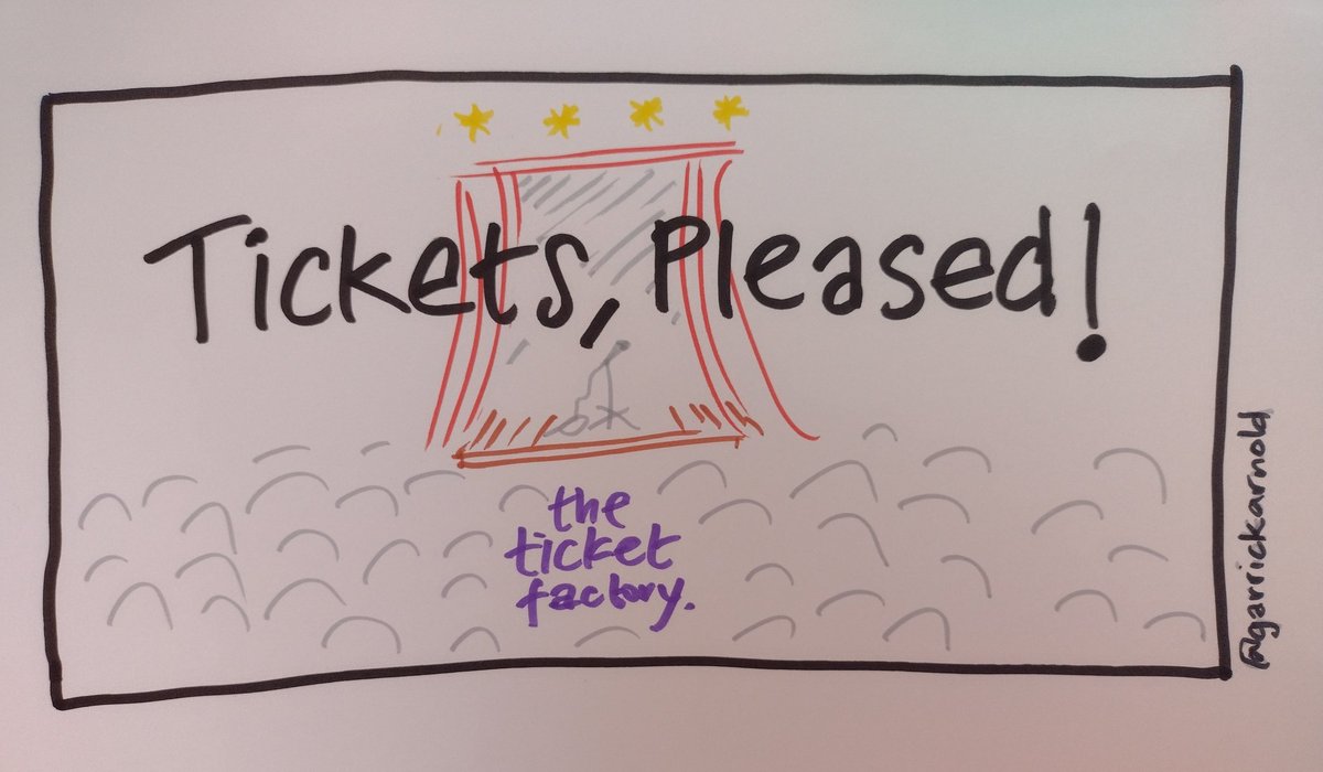A quick old skool scamp today!

<a href="/OneMinuteBriefs/">One Minute Briefs ⏱️</a> brief of the day
Create billboards to show <a href="/ticketfactory/">The Ticket Factory</a> is 'a better place to buy tickets', offering 'wider choices &amp; bigger ticket selections' #TheTicketFactory