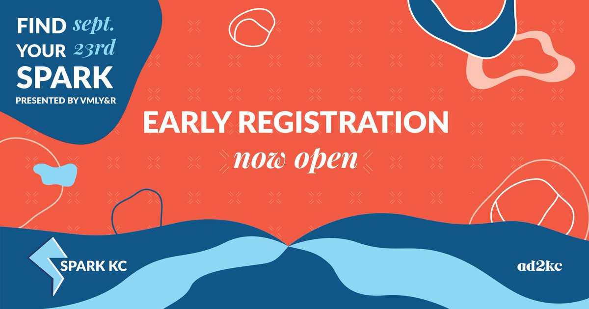 ad2kc's tweet image. Spark KC returns September 23 at @VMLYR! ✨ Come mingle and learn from KC advertising’s brightest stars at THE career conference of the year for students looking to break into the industry. Learn more + register today. bit.ly/SparkKC2022 #ad2kc #advertising #kcadclub #whyad2