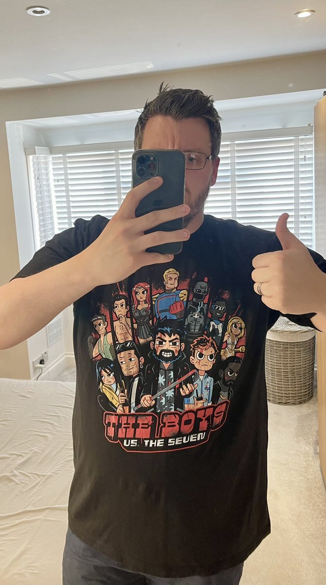 heroesandhype's tweet photo. Thanks to @riptapparel for the awesome #TheBoys X #ScottPilgrim tee!
If you wanna grab this design you can head to https://t.co/UQuwaTqqb0 OR check out the rest of the site for other awesome designs 👍
#riptapparel #PodFansAssemble https://t.co/39oip2talw