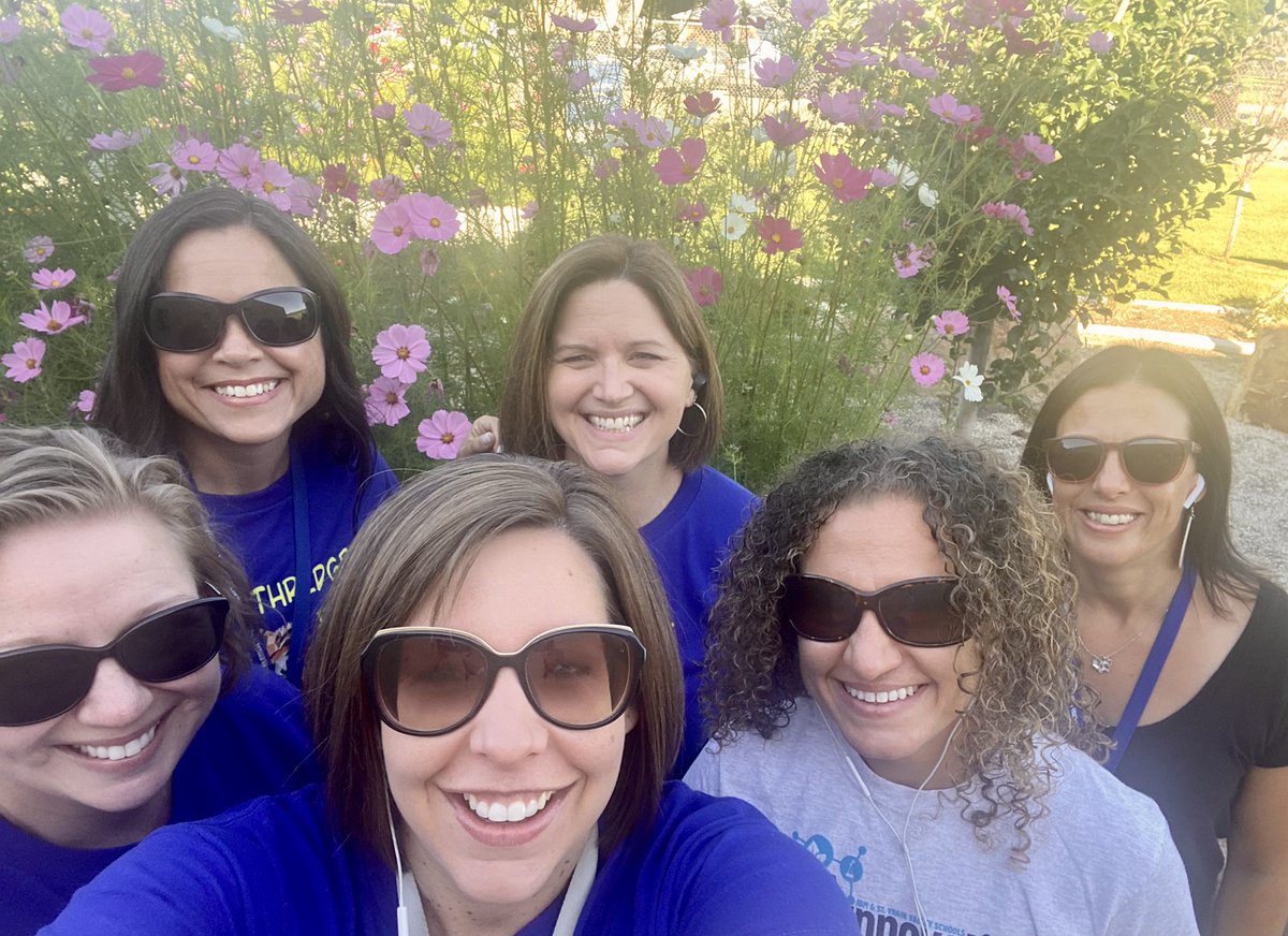 Getting our walking podcast on this morning while enjoying the school garden! Ready to kickoff the ‘22-‘23 school year! #stvrainstorm <a href="/NREL_Bengals/">Northridge Elem.</a>
