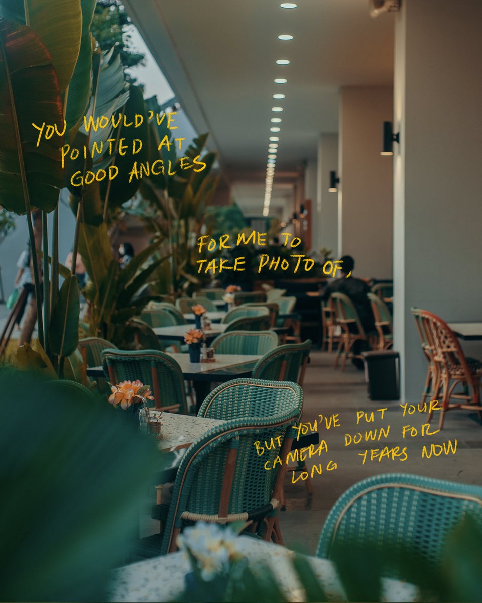fleetingstill's tweet photo. i was thinking of estranged best friend when I wrote this;
i took these photo when i visit this part of the city i didn’t often go to.
shot with vintage Pentax-M 50mm f1.4 lens on A7III :)
#a7iii #letering https://t.co/LUvQfTVNIJ