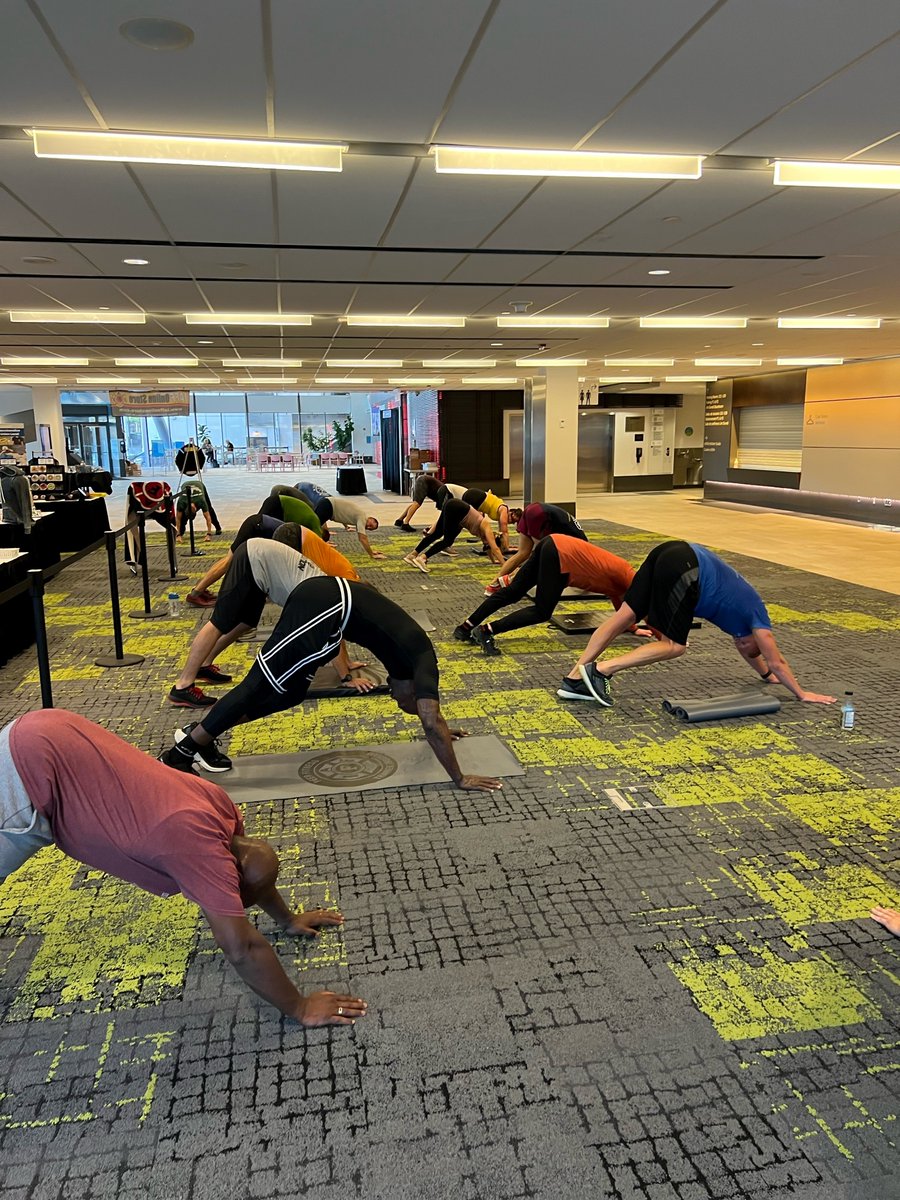 IAFFofficial's tweet photo. Join #Fit2Thrive for a workout session or a guided run at the #IAFF56th Convention starting at 7am on Thursday. The sessions will be next to the IAFF store. https://t.co/VyWiot9rZt