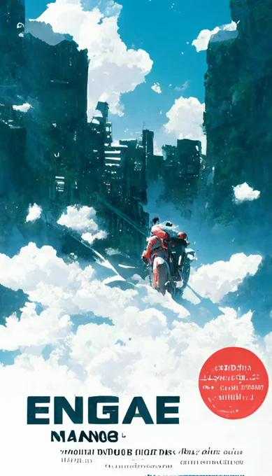 #midjourney#コンフレjourney漫画の表紙的なもの欲しいよという発注をした 