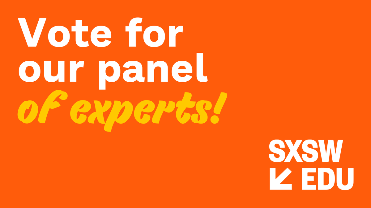 ProdigyCareers's tweet photo. We'd love your support 🧡
We have three @SXSWEDU panels up for voting now through August 21st. Create a free account, click on each of the links below, and VOTE UP! 
https://t.co/HnZ1ftmFSd
https://t.co/Fgv9gQh77w
https://t.co/cxcjr1f9K1 
#ApplicantatSXSWEDU https://t.co/WK1l29DveJ