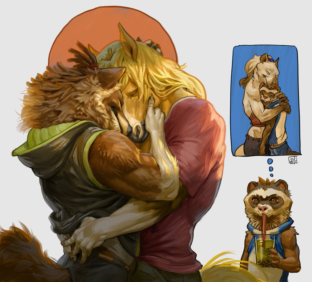 sinto_j's tweet photo. I have not drawn Brasa🐺 and Simon🐴 in a long time, and I'd be lying if I say I didn't miss them😂 https://t.co/OcwQHTvKFh
