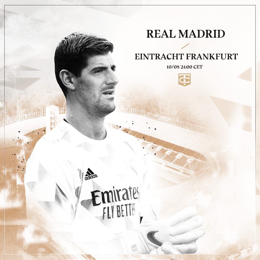thibautcourtois's tweet photo. Starting the season the way it ended: with a final 👊🏻 Vamos a por ellos #HalaMadrid #SuperCup https://t.co/X8vbSrVgHa