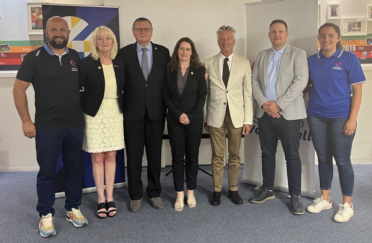 Scottish Volleyball Head Of Development (@svhofd) on Twitter photo Busy working spell continues with meetings yesterday with sports minister <a href="/MareeToddMSP/">Maree Todd</a> and today with <a href="/VolleyballIRL/">Volleyball Ireland</a> and <a href="/CEVolleyball/">European Volleyball</a> president and exec Vice President. Thanks to <a href="/EdinburghUni/">The University of Edinburgh</a> for support and hospitality as always! Busy working spell continues with meetings yesterday with sports minister <a href="/MareeToddMSP/">Maree Todd</a> and today with <a href="/VolleyballIRL/">Volleyball Ireland</a> and <a href="/CEVolleyball/">European Volleyball</a> president and exec Vice President. Thanks to <a href="/EdinburghUni/">The University of Edinburgh</a> for support and hospitality as always!