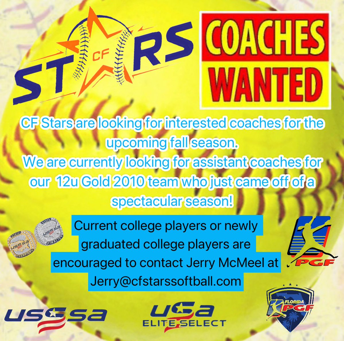 CF Stars Softball tweet media