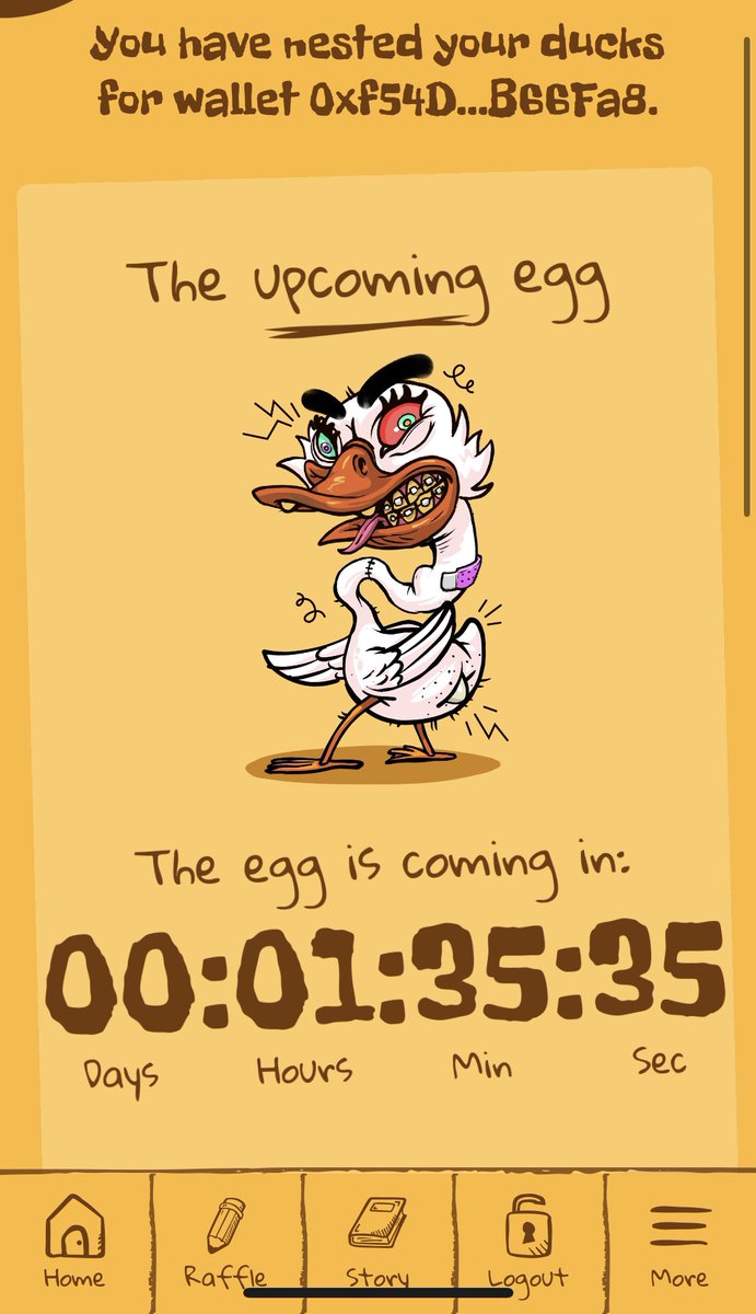 weaponheadsNFT's tweet photo. First egg is coming, so hyped about this project!
#uglyduckwtf #uglyduckwtf
#boostnft #upgradenft #egg https://t.co/bf4uv9pdzR