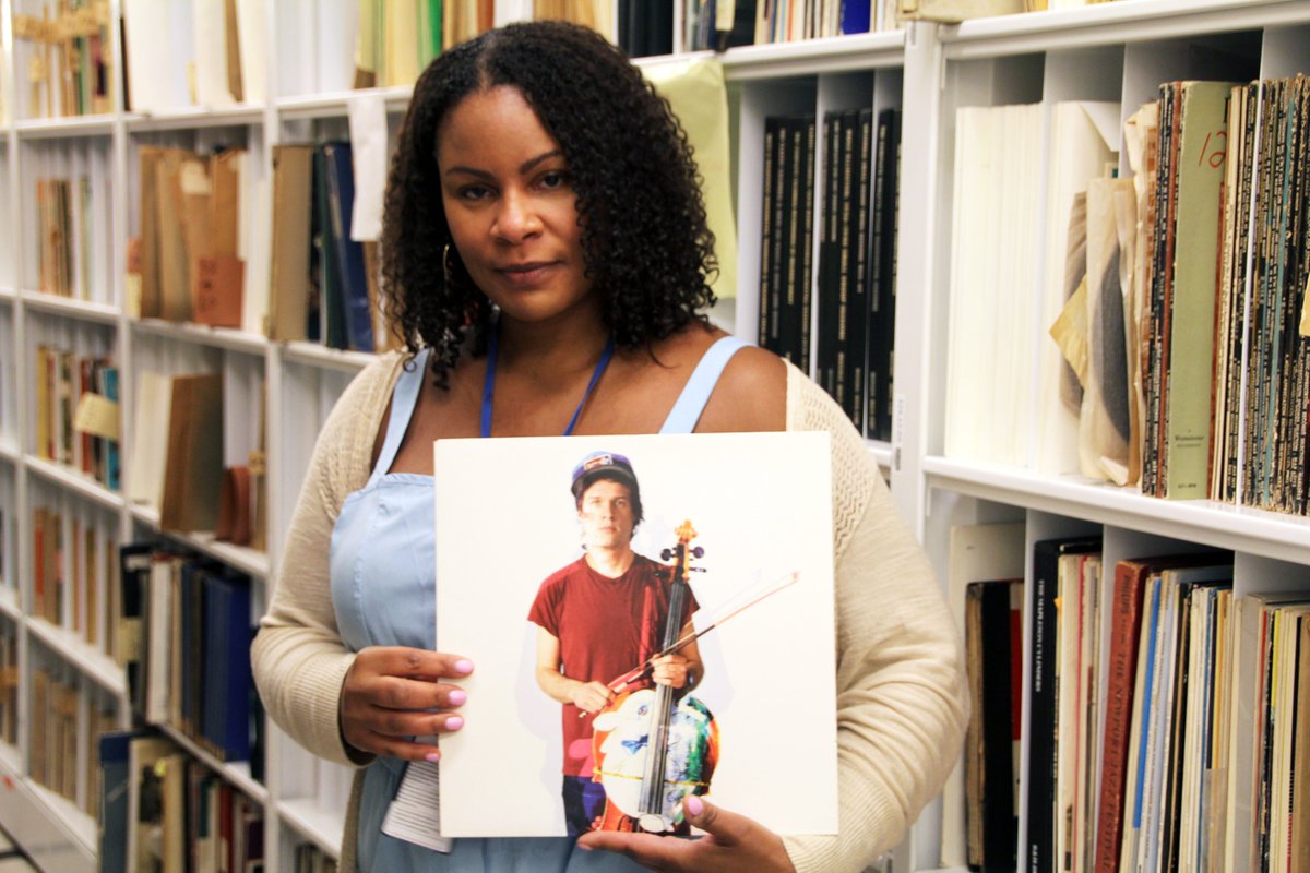 RHA_NYPL's tweet photo. #ArthurRussell fans! On Aug 12, Music &amp; Recorded Sound librarian Danielle Cordovez will play hits from Arthur Russell's archive as part of our outdoor listening session series, Sound Bites, from 12 - 2 pm at the New York Public Library for the Performing Arts terrace!
🎶 https://t.co/LxvqZWTwyN