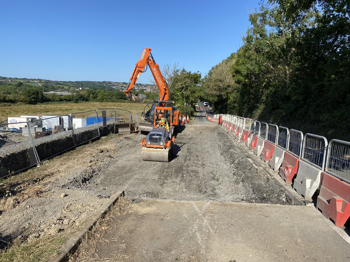 AWilliamsCSLtd's tweet photo. Road reconstruction near Cardigan. https://t.co/0JINyIaQKW