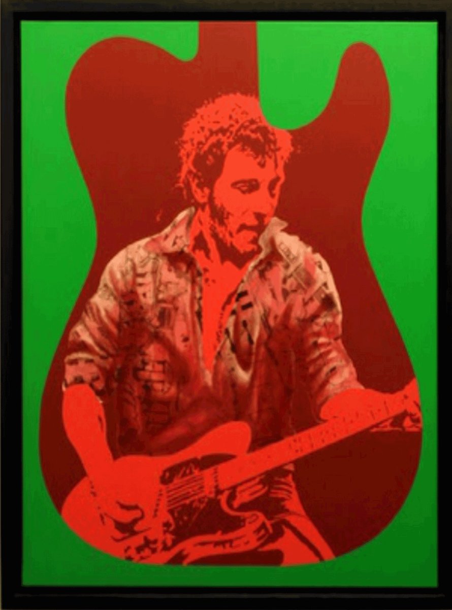 Unexpectedly I saw this painting in an art exhibition today !