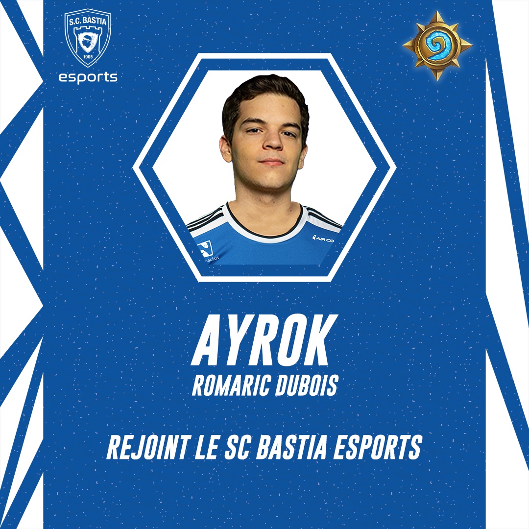 SCBastiaEsports's tweet image. Annonce 📢

Le @scbastiaesports est heureux d’accueillir @AyRoK_HS au sein de sa structure !
￼
@AyRoK_HS  arrive avec l’intention de renouer avec les sommets ⛰

Bienvenue dans la team 🔥 
￼
#SCBESPORTS 🔵⚪️
￼
