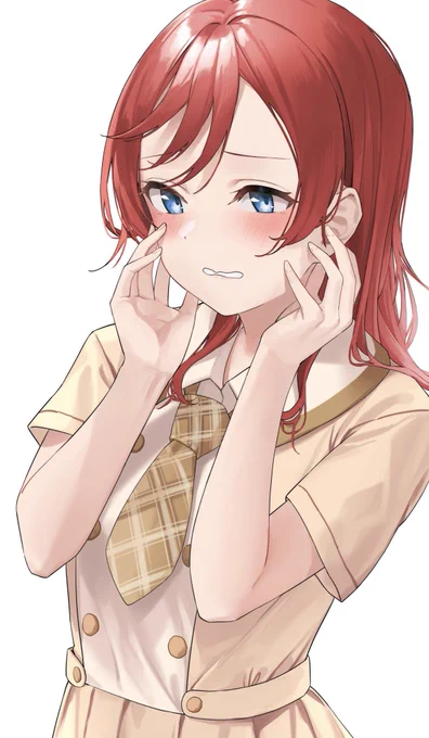照れメイちゃん 