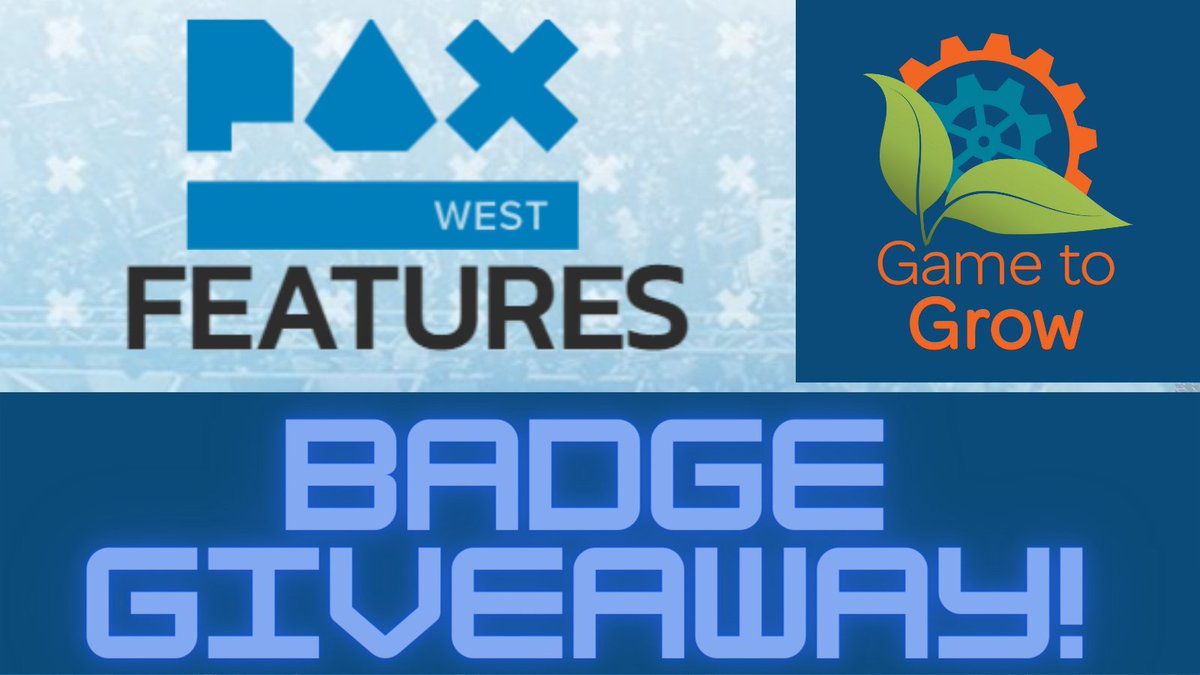 To celebrate being FEATURED guests at #PAXWest this year, we're giving away FOUR PAX BADGES!

To win the 1st:
1. Follow us!
2. Like and retweet!
3. Reply with what you're most looking forward to at PAX!

Chosen winners will have their badge at will call!

west.paxsite.com/en-us/features…