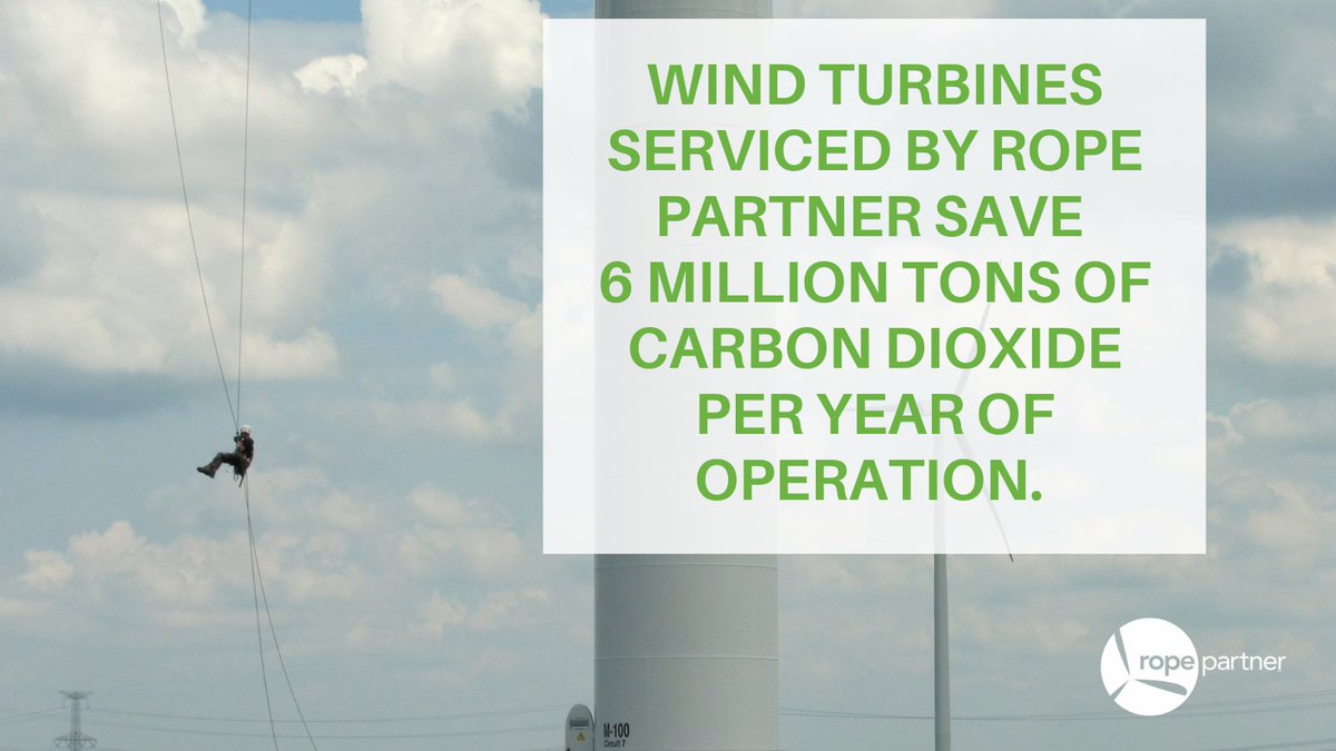 RopePartner's tweet image. Rope Partner and its WindCorps® technicians are firmly rooted in and committed to conserving the environment we live and work in. Learn more about how we reduce our impact while making an impact: ropepartner.com/rope-partner-d…