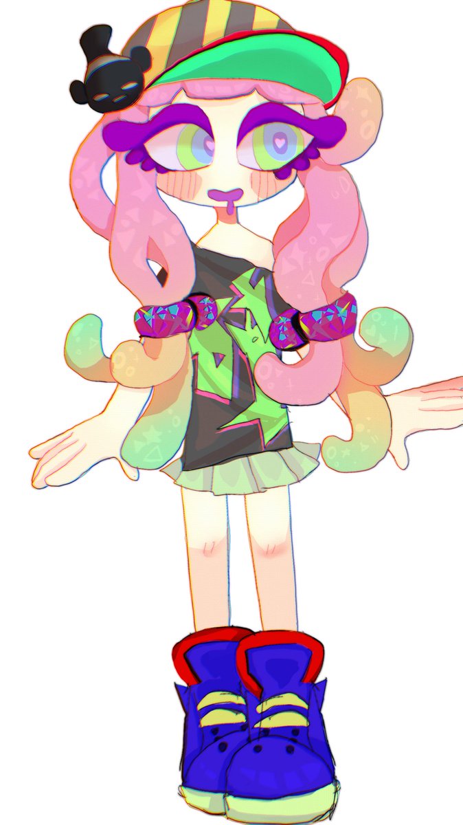 artsypawsz's tweet image. Harmony! Paruko??! Yes. #Splatoon3 #SplatoonDirect &amp;lt;art repost&amp;gt;