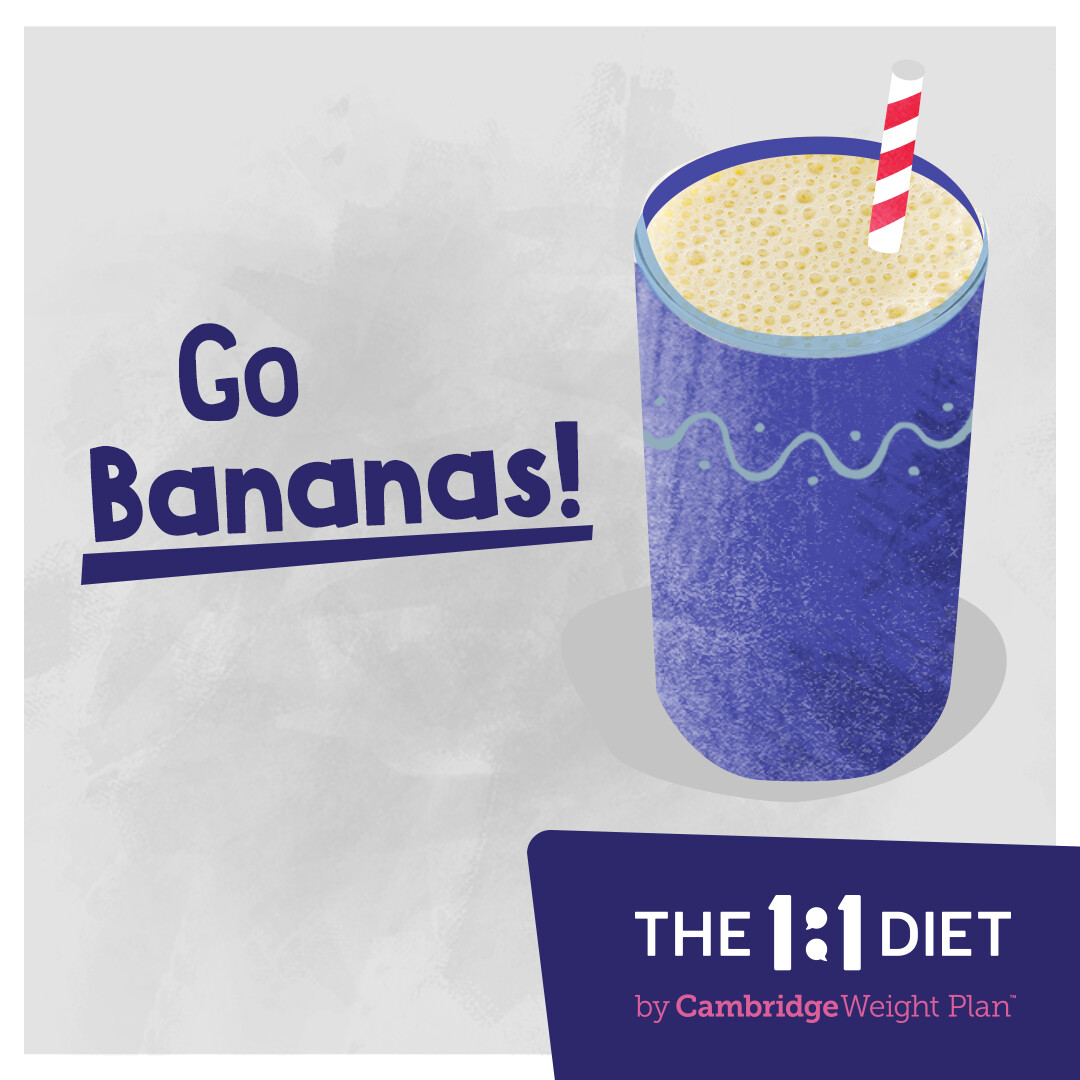 One2OneDietSam's tweet image. You will go bananas when you try this amazing Banana Shake. Message me for more info about The 1:1 Diet today. #One2OneDiet