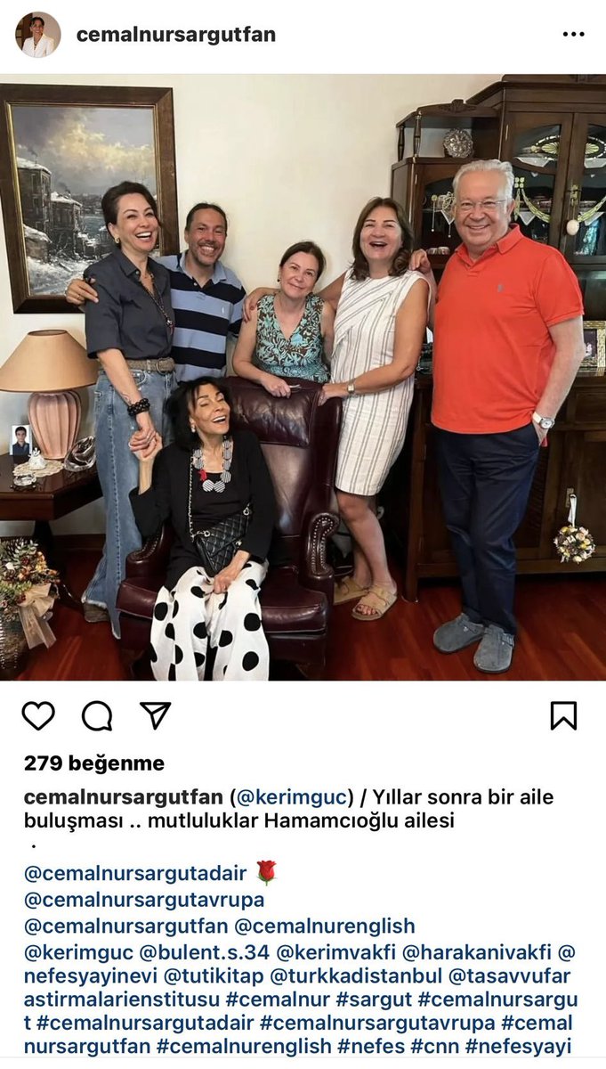 Bu kadın  bazı çevreler tarafından yansıtıldığı gibi tarikat lideri falan değil.. Aksine  ilime bilime inanan birisi.. Cemâlnur Sargut, Türk araştırmacı yazar ve yayıncı. Tasavvuf ve İslâm hakkındaki araştırma ve incelemeleri ile tanınmıştır..