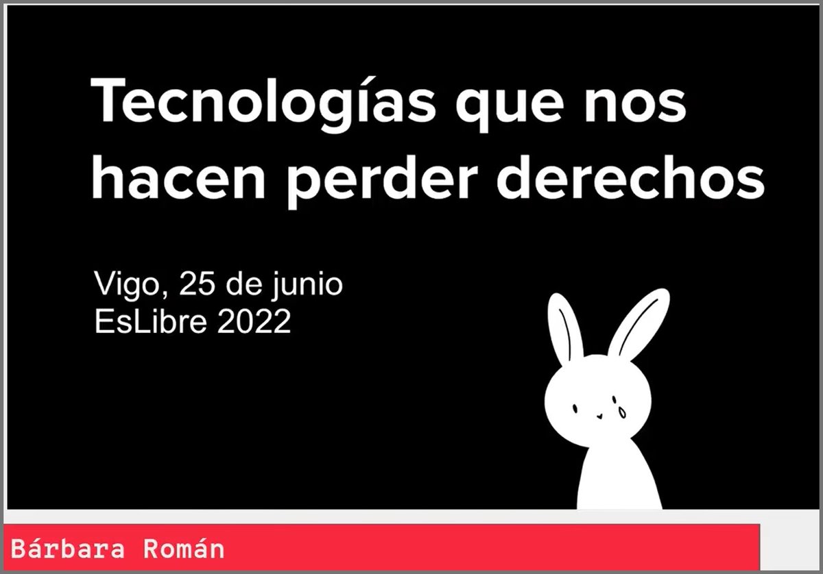 MJIRPE's tweet image. Dagoeneko hemen bideoa!
👇
commons.wikimedia.org/wiki/File:EsLi… 

@esLibre_ #EsLibre2022👇
Esteka guztiak hemen: eslib.re/2022/horario