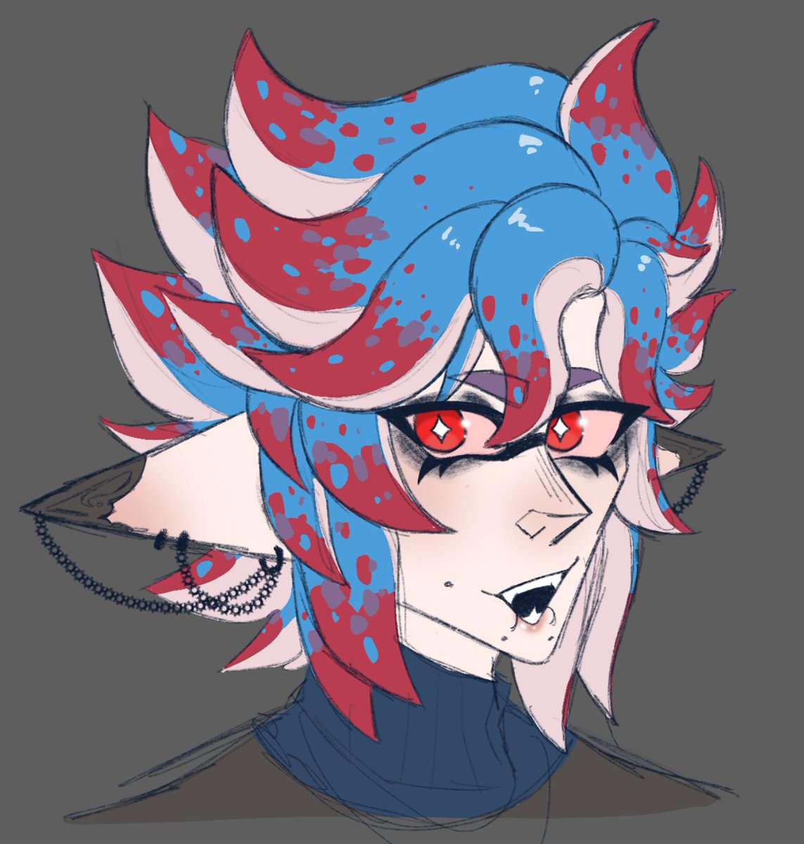 corvsoldhouse's tweet photo. Oh yeah I’ve not posted art in ages here’s my splatoon oc I made after watching the direct and remembering I love this game https://t.co/TKnzMghTG0