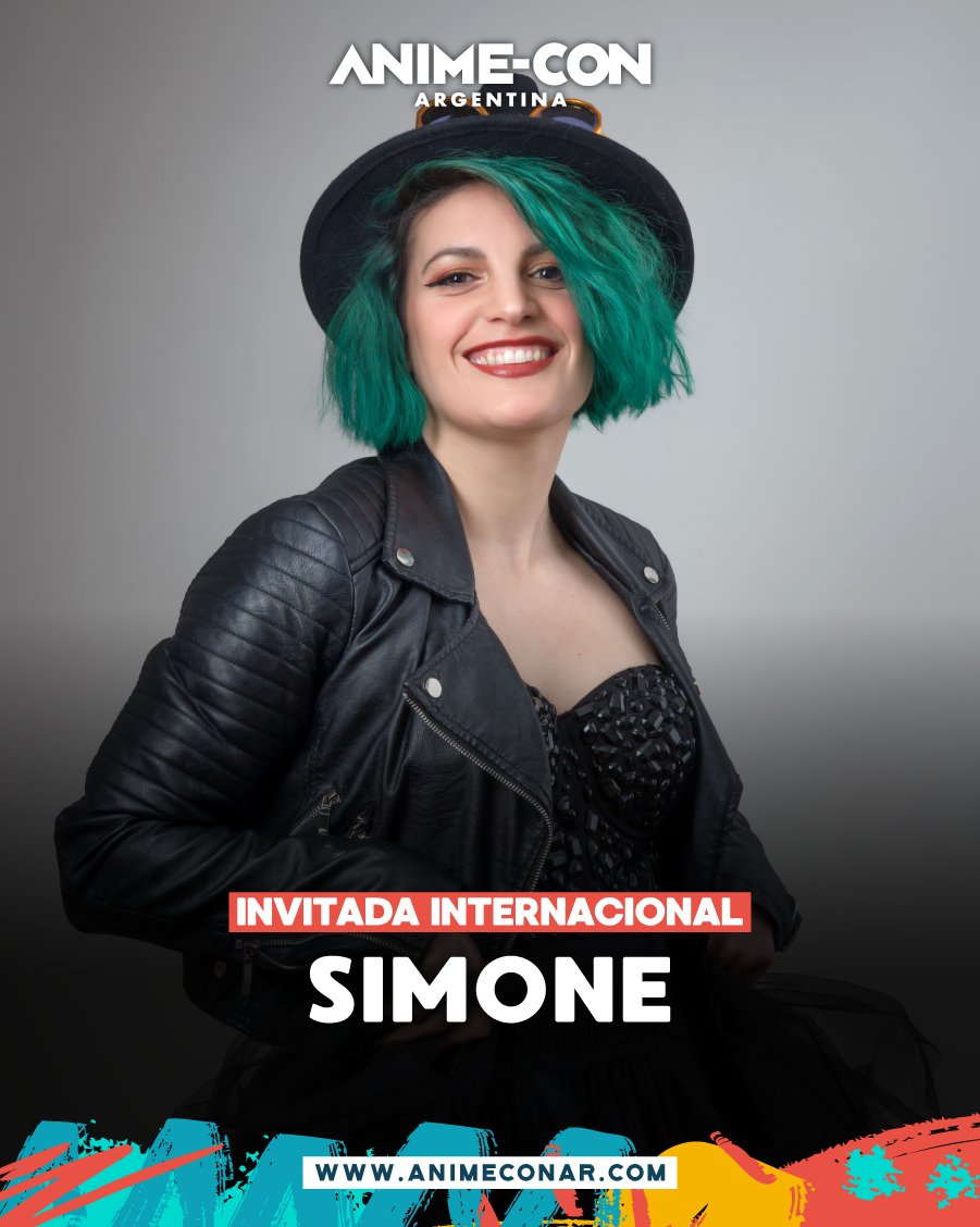 aniconoficial's tweet photo. ¡¡Simone Anisinger en vivo en #AnimeConAr!!

La reconocida cantante de Anime Song @simoneanisinger estará presente en Anime-Con Argentina 2022 dando shows exclusivos los días viernes 2/9 y sábado 4/9. https://t.co/FDbIkDF7xq