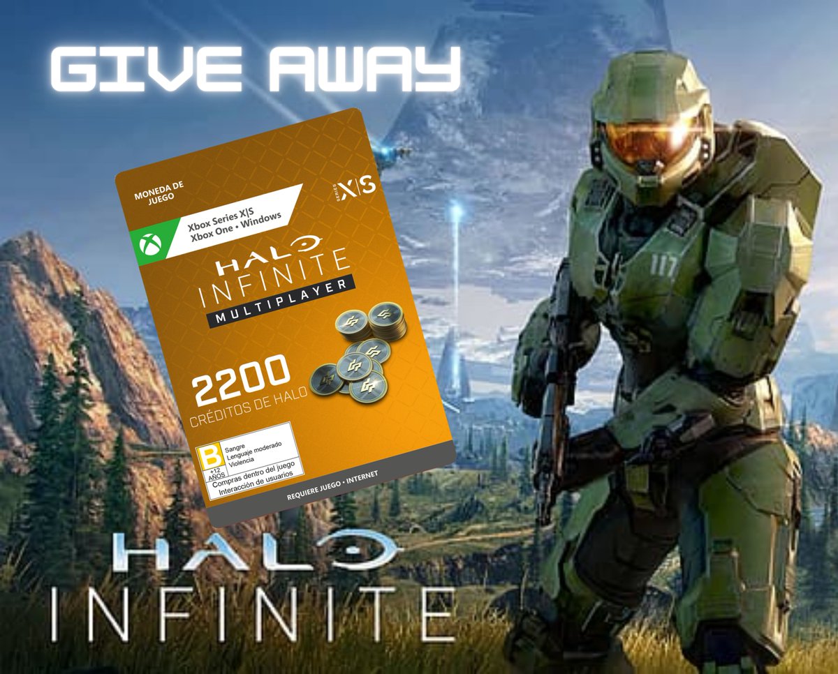 Joncocodrilo85's tweet photo. @HaloMexico Giveaway #HaloInfinite. 
Solo tienes que seguir los siguientes perfiles en Twitch para ingresar al concurso. 
https://t.co/2va8YE1hZj
https://t.co/SEIaPh52bV
https://t.co/8SoLB5S0vN
https://t.co/gfmHmisofV
El sorteo se realizará el viernes 10 pm (Ciudad de México) https://t.co/Po7xAJZjR7